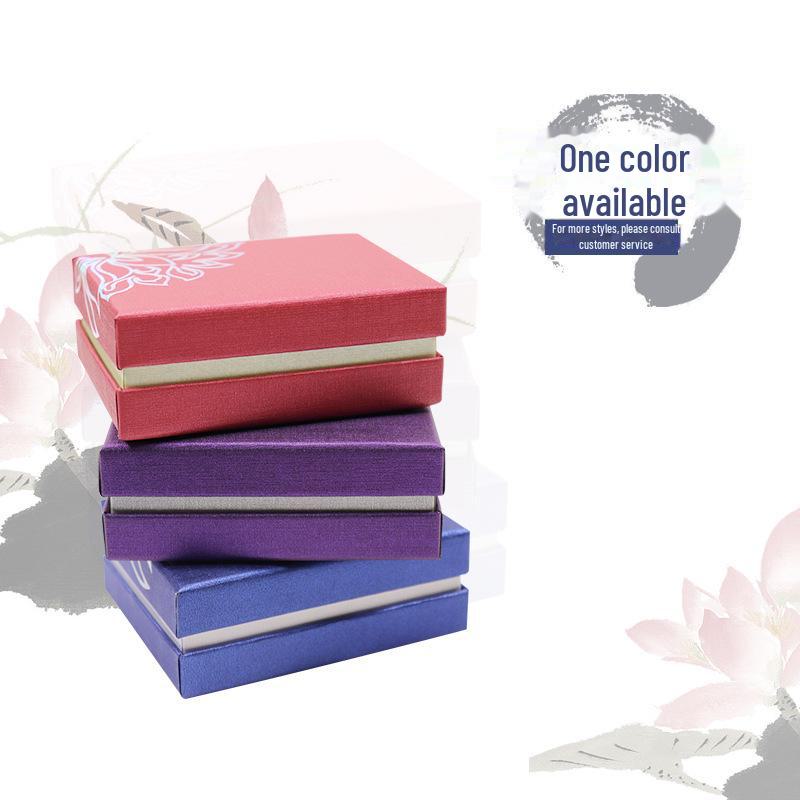 Boîte Cadeau Bijoux Or & Argent: Collier, Bracelet, Bague, Pendentif, Rangement de Jade