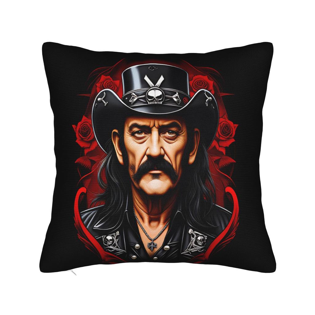 Pillow Case Rock band M-Motorhead Design Pillow Cover For Sofa Couch Bed Living Room Morden Pillowcases