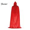 Theatrical Role Play Costume Unisex Adults Hooded Cloak, Velvet Vampire Wizard Cape, Renaissance Mysterious Witch Cape Medieval Halloween for Cosplay,