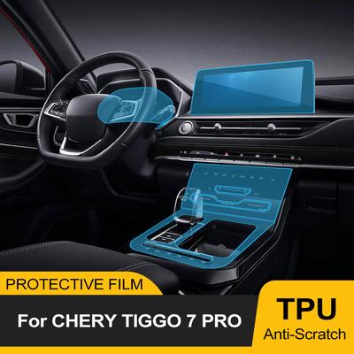 For Chery Tiggo 7 Pro 2026-2026 Pre Cut TPU Car Gear Dashboard Gps Navigation Screen Film Sticker PPF Anti-scratch Cover Film