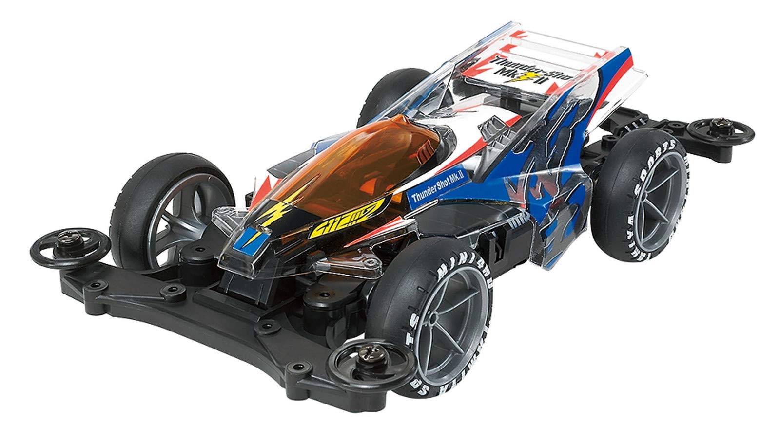 

Tamiya Mini 4WD Special Product Thundershot Clear Special Plastic Model 95463 Mk.2 (Корпус из поликарбоната)