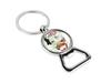Bottle Opener Keychain Louisa Jover Frida Kahlo Art Gift