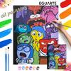 Inside Out Characters Oil Painting Digital Painting Art Kit Handmade Diy Painting Home Decoration Gift
