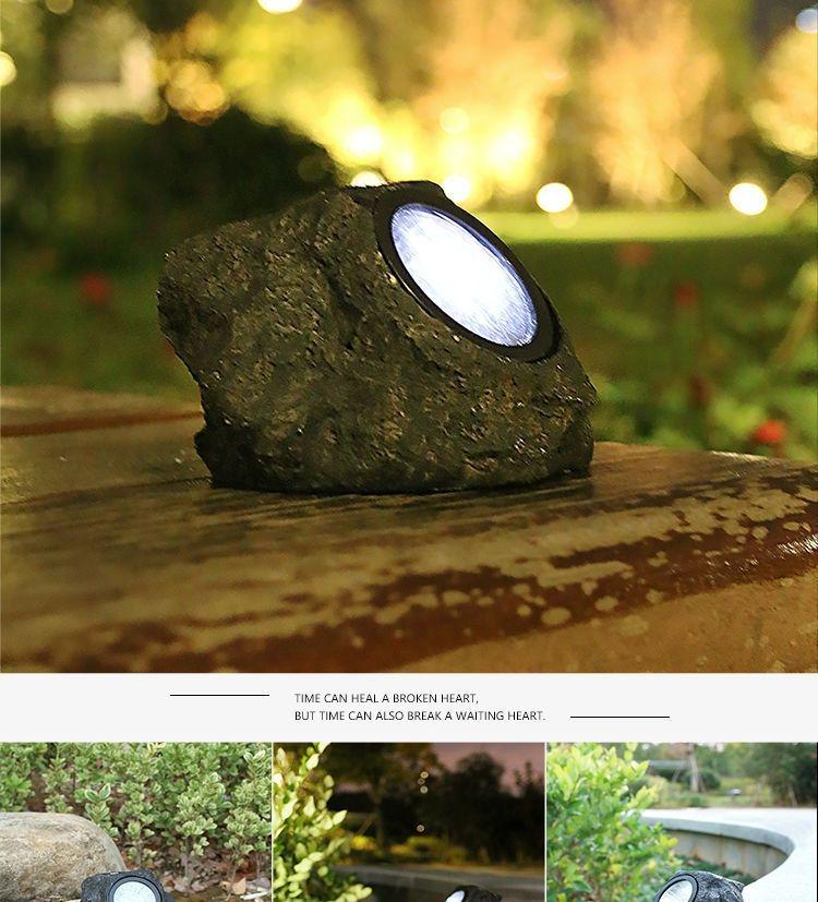 Solar LED Spotlight Outdoor Garden Lawn Decoration with Light Control