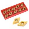 10pcs DCMT11T304-HM YBC251 Carbide Inserts Blades for Lathe Turning Holder Tool