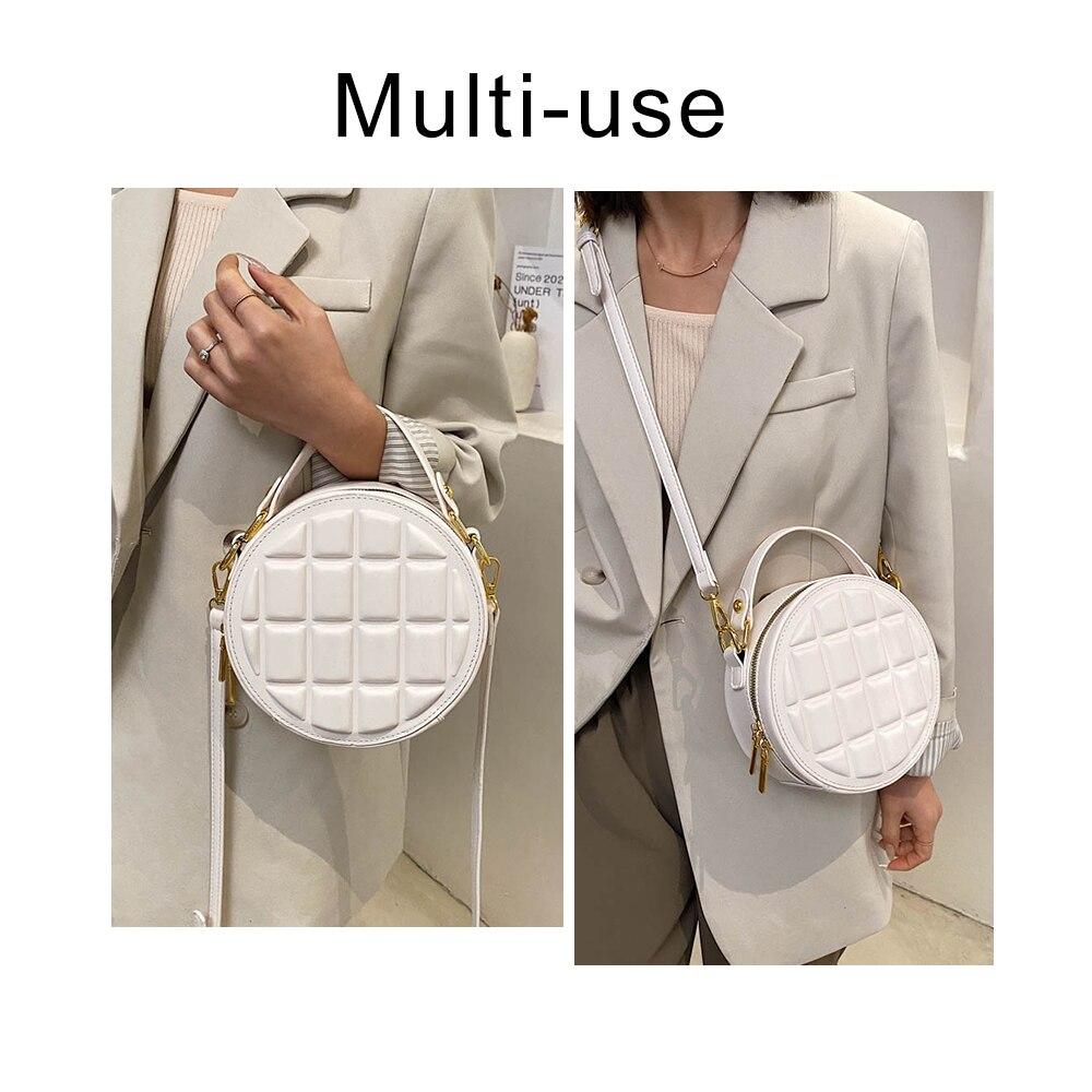 round cross bag