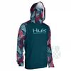 Mens Quick-Dry Fishing Hoodie With Dust-Proof Face Cover UV Protection Lightweight Bamboo Fiber Outdoor Sport Apparel