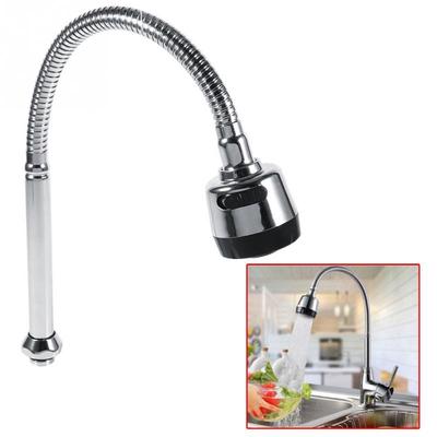 1 x 304 Edelstahl-Auslauf für Küchenspüle, Wasserhahn, Rohrverschraubungen, Einzelgriff-Verbindung