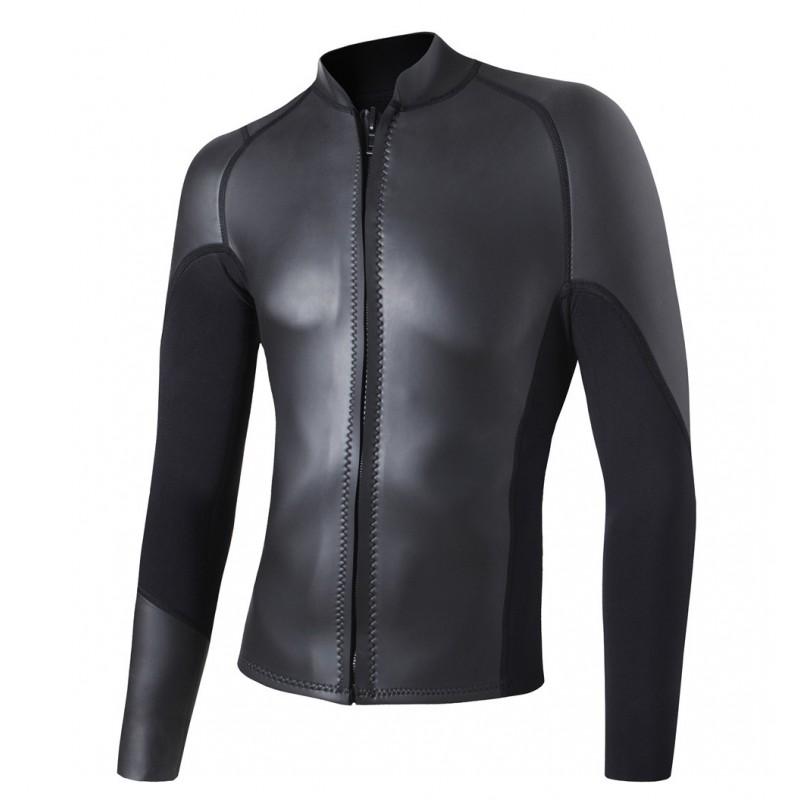 Mens 2mm Shorty Wetsuit Jacket Long