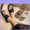 Stilvolle Sommer-Damensandalen mit klobiger Sohle, weiches PU-Obermaterial, perfekt für Strandausflüge