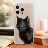 Funny Cat Memes Phone Case For iPhone17,16,15,14,13,12,11 Plus,Pro Max,Soft Transparent Cover