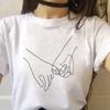 Minimalist Art Line Face European and American Pure Cotton Printed Unisexs and Womens Fashion Tshirt New Personalized Tshirt