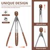 2/3 Pcs Food Tongs Walnut Wood Kitchen Cooking Tong Heat Resistant Ergonomic BBQ Foods Tong for BBQ Cooking Kitchen Accessories