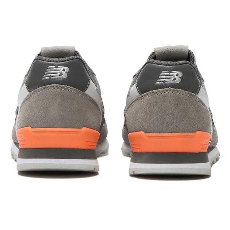 New Balance 996 Low top Gray / Orange Women's (Unisex) Running Shoes WL996CPM