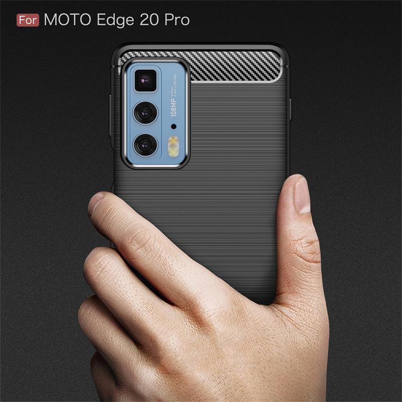 For Motorola Moto Edge 20 Pro Case Cover Moto Edge 20 Pro Coque Armor Back Shockproof Soft Case For Moto Edge 20 Pro Fundas