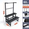 Waterproof Multi-Layer Ladder Shelf Stainless Steel Metal Flower Step Display Stands Balcony Flower Room Plant Rack
