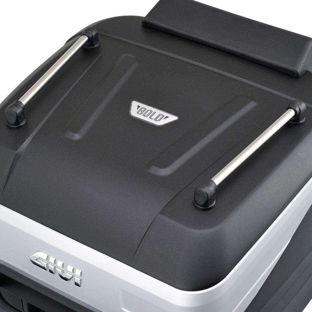 GIVI E132 16019 Motorcycle Rear Box Mono Lock Case Option (for B32) Stainless Steel Bar (One Side Included)