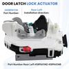 4589651AD/4589651AB: Compatible with 08-20 Jeep Rear Left Door Lock Actuator