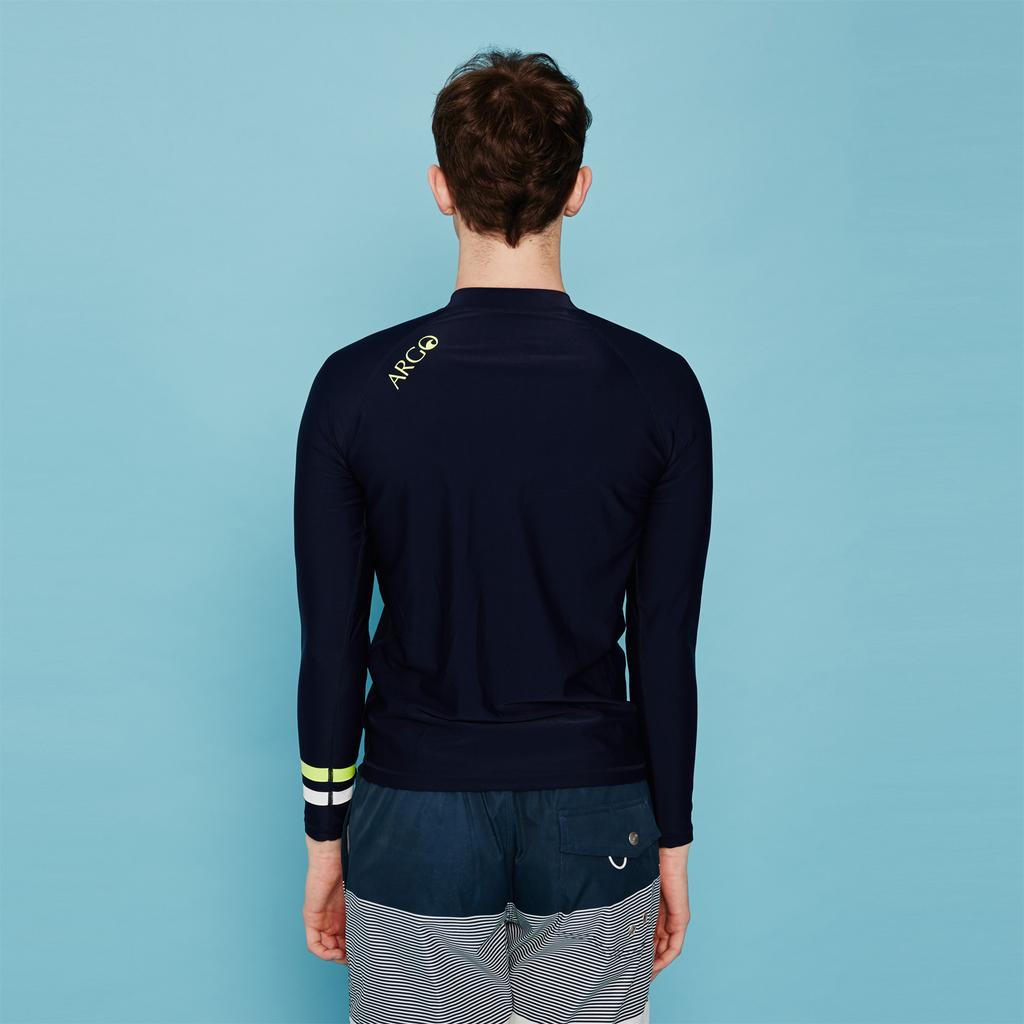 ARGO Byron(Na) Men'S Zip-Up Rash Guard Top