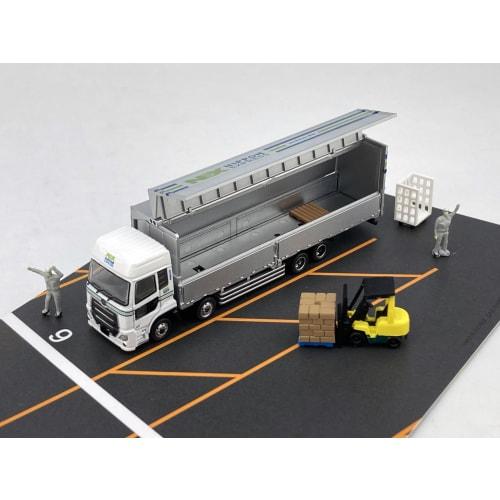 Tomytec The Truck Collection Truck Collection Site Logistics Site Wing Van Set E NX Nippon Express Diorama Supplies 329596