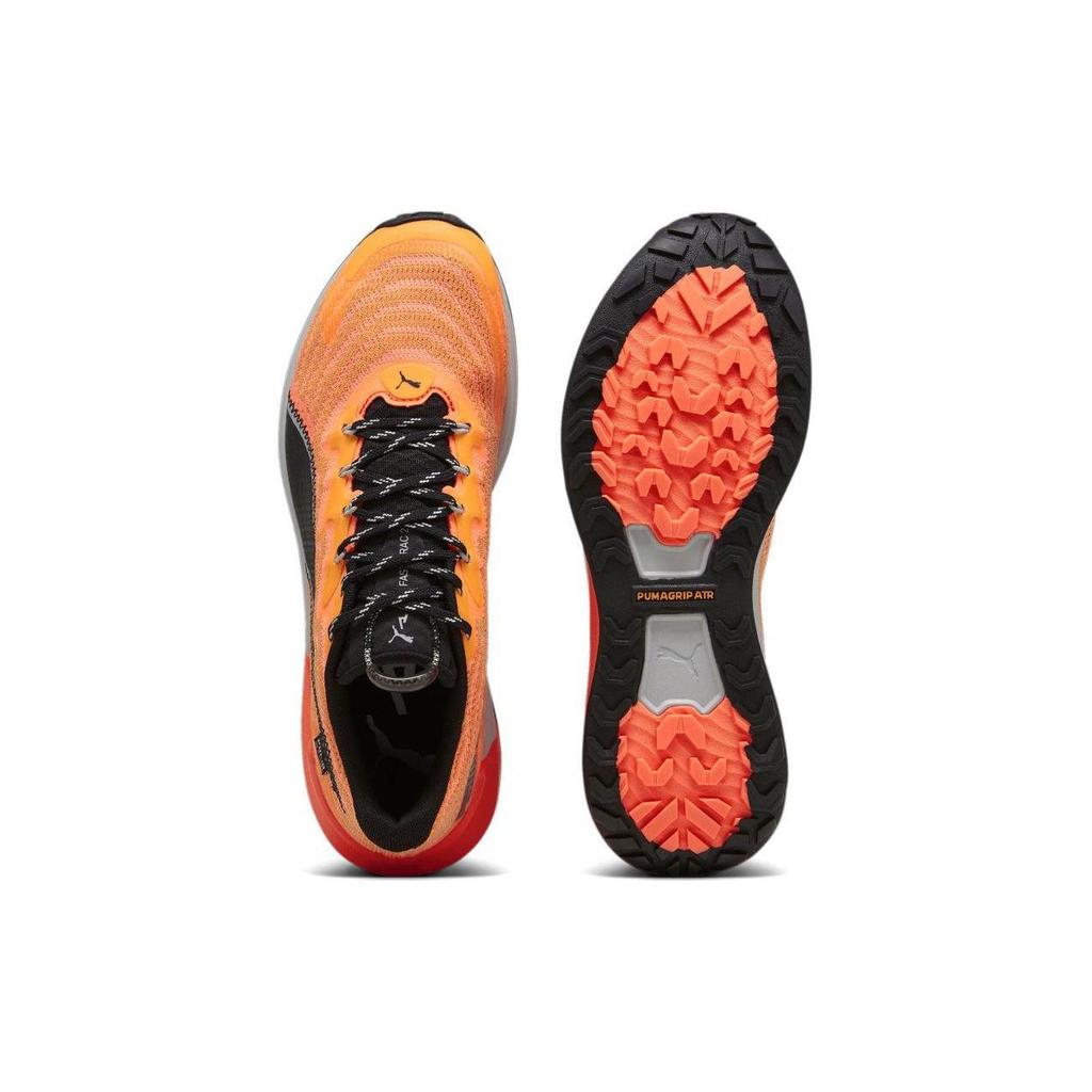 Puma Fast-Trac Nitro 2 Seasons - Neon Sun Men Sneakers Orange Clementine Black 307684-04