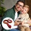 3D Printed Snake Toy Articulated Snake with Openable Mouth And Retractable Teeth Flexible Fidget Snake Toy for Adults Kids