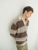 Pokeopeiseu Rugby Sweater Beige/Brown