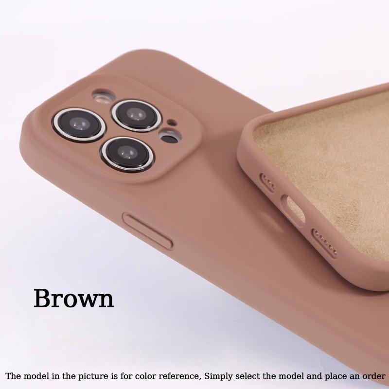 Originale Flüssigsilikon-Handyhülle für OnePlus 13 12 Ace5 Pro 13R 1+13 Stoßfeste Schutzhülle mit Futter aus Flanell Weiche Schale