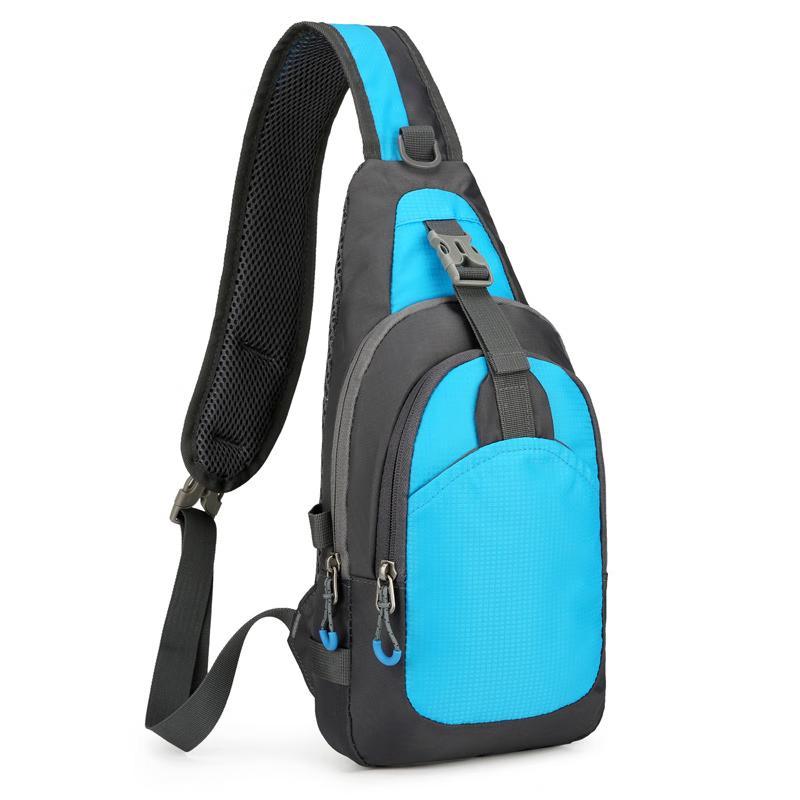 Li Shen Men's Casual Crossbody Chest Bag