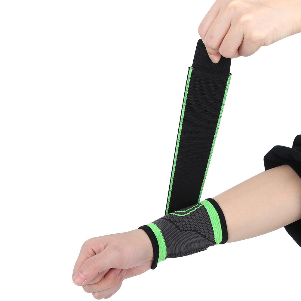 Sport Compression Wrist Guard Wrapped Bandage Breathable for Fitness Weightlifting Basketball Volleyball Sport Wrist