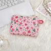 Cartoon Quilted Makeup Bag - Small Clutch & Coin Purse