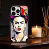 A-Art Frida Kahlo Phone Case For iPhone 17,16,15,14,13,12,11,Pro Max,Plus Candy Silver Cover