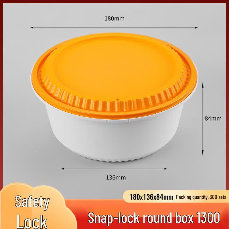 

Disposable Round Takeaway Soup Bowls with Lids