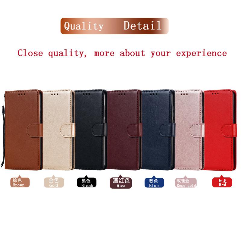 Leather Case for Samsung Galaxy S23 Ultra S22Plus S21 S20 FE S10E S9 S8 S7 Edge Wallet Magnetic Flip Case for Galaxy Note 20 Ultra 10 Protection Cover