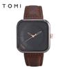 [] Tomi Temi Fashion Simple Quartz Watch Belt Watch Men'S Watch Women'S Watch