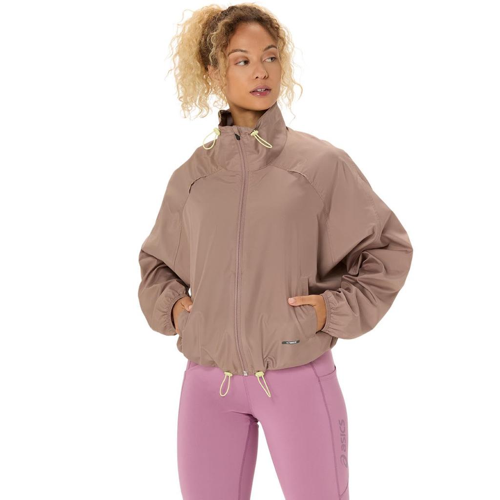 Training Wear NAGINO ACTIBREEZE Jacket 2032D146 020 XL [Asics] Women's Women's (Taupe Gray)