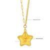 Vietnamese Xingyue Yu Ni Pendant: Gold-Plated Star Necklace with Honeycomb Cut – Perfect Valentine's Gift for Girlfriend