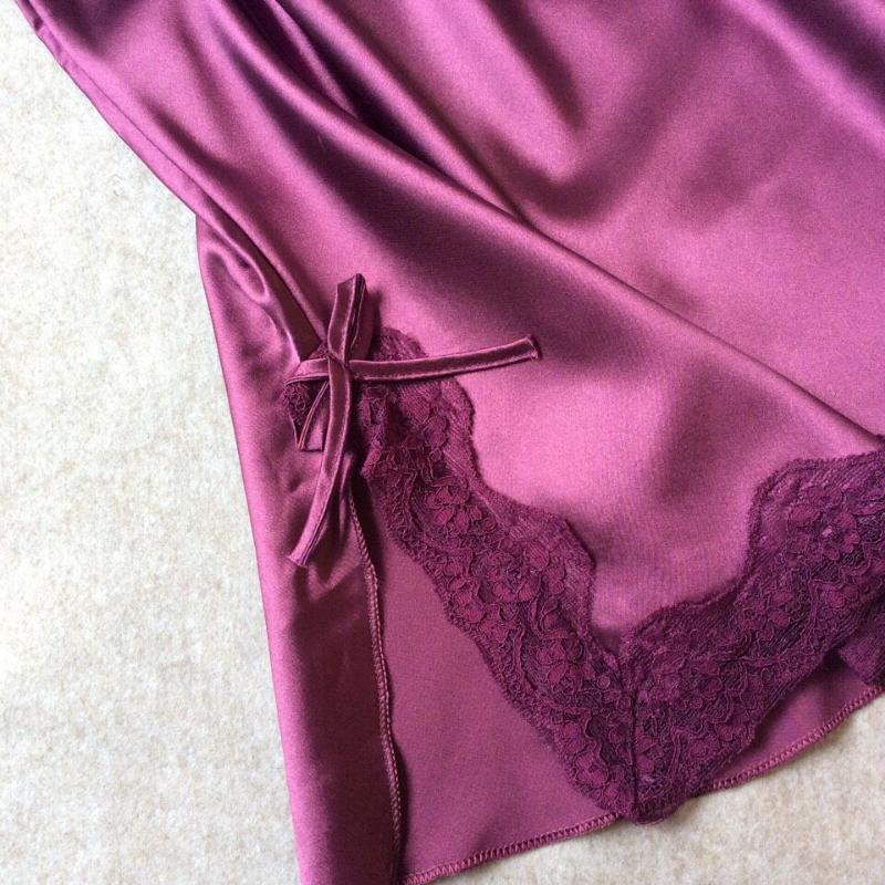 Satin Suspender Dress Pajamas Women Summer French Vintage Elegant Classic Basic Casual Mini Dress Homewear Chic