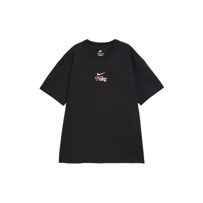 Sportswear Premium Essentials Logo Print Crew Neck Short Sleeve T-Shirt Men Tops Black HM4454010