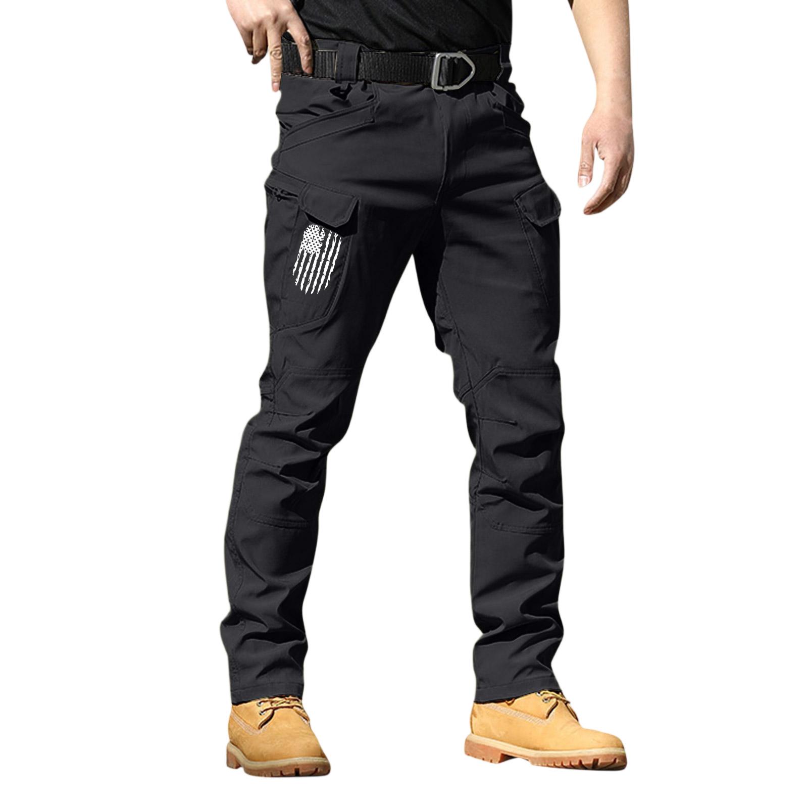 

Men s City Special Service Pants Military Fan Ix7 Multi Pocket Overalls XXL чорний