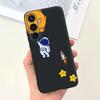 For Samsung A25 5G 2023 Case SM-A256B Cute Astronaut Duck Slim Soft Silicone Back Phone Cover For Samsung A55 A35 5G A356B Coque