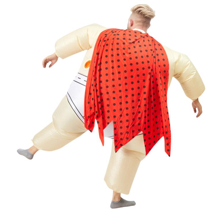 Big fat man inflatable costume