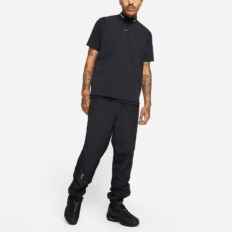 Nike x Drake Nocta Golf Series Multi-Pocket Mesh Breathable Woven Vest Men Vest Black DJ5583-010