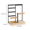 Iron Jewellery Stand Organiser Necklaces Bracelets Earring Jewelry Display Shelf for Bedroom 4Tier Display Stand Holder