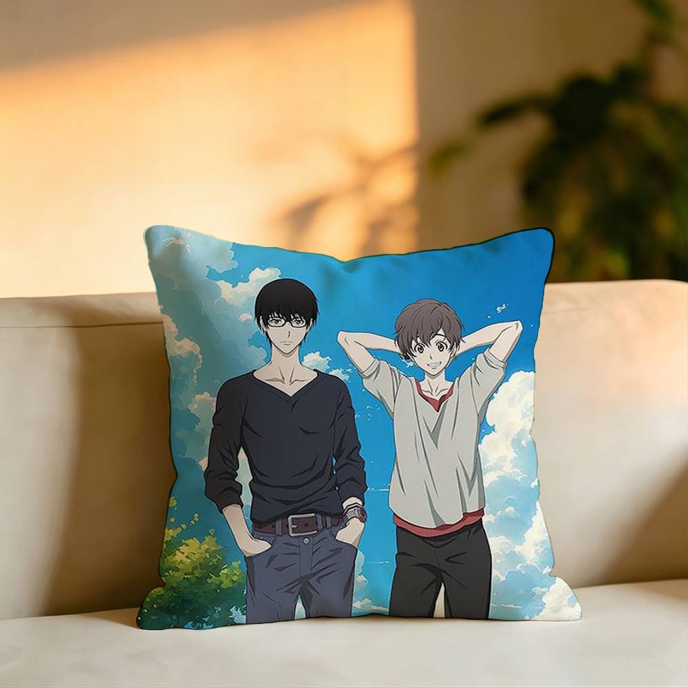 Anime Terror in RResonance Square DoubleSided printed Pillow Case Bedroom Bedside Pillow Sofa Cushion Cover
