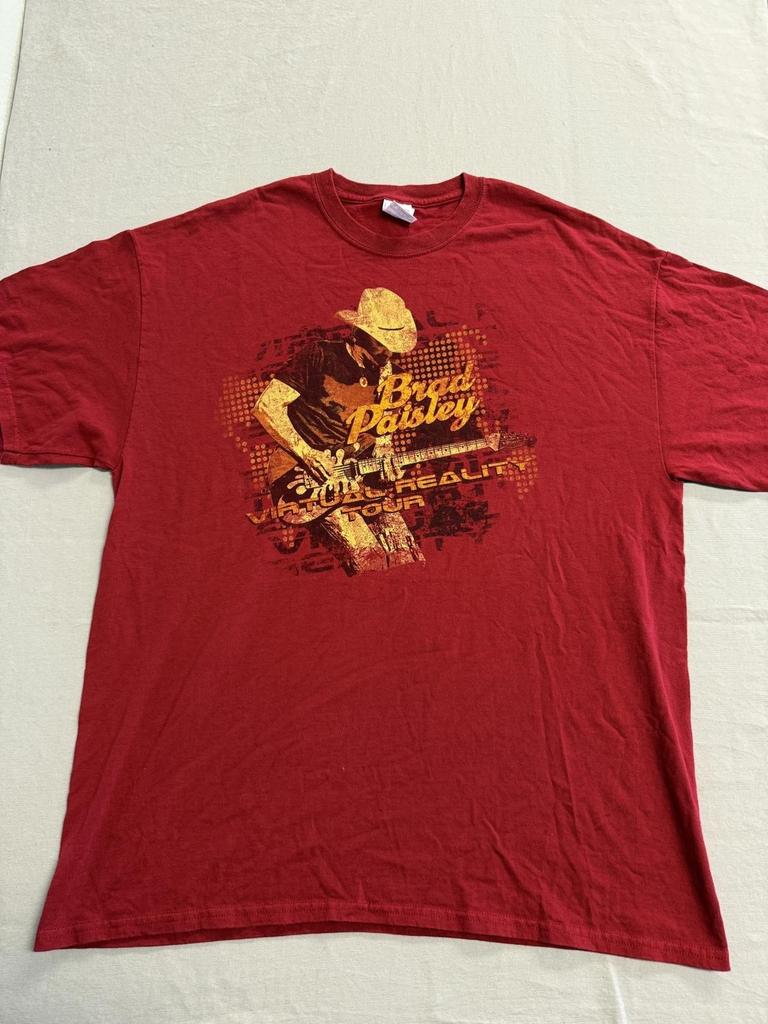 Brad Paisley T-shirt Virtual Reality Tour 2012 Tee XL