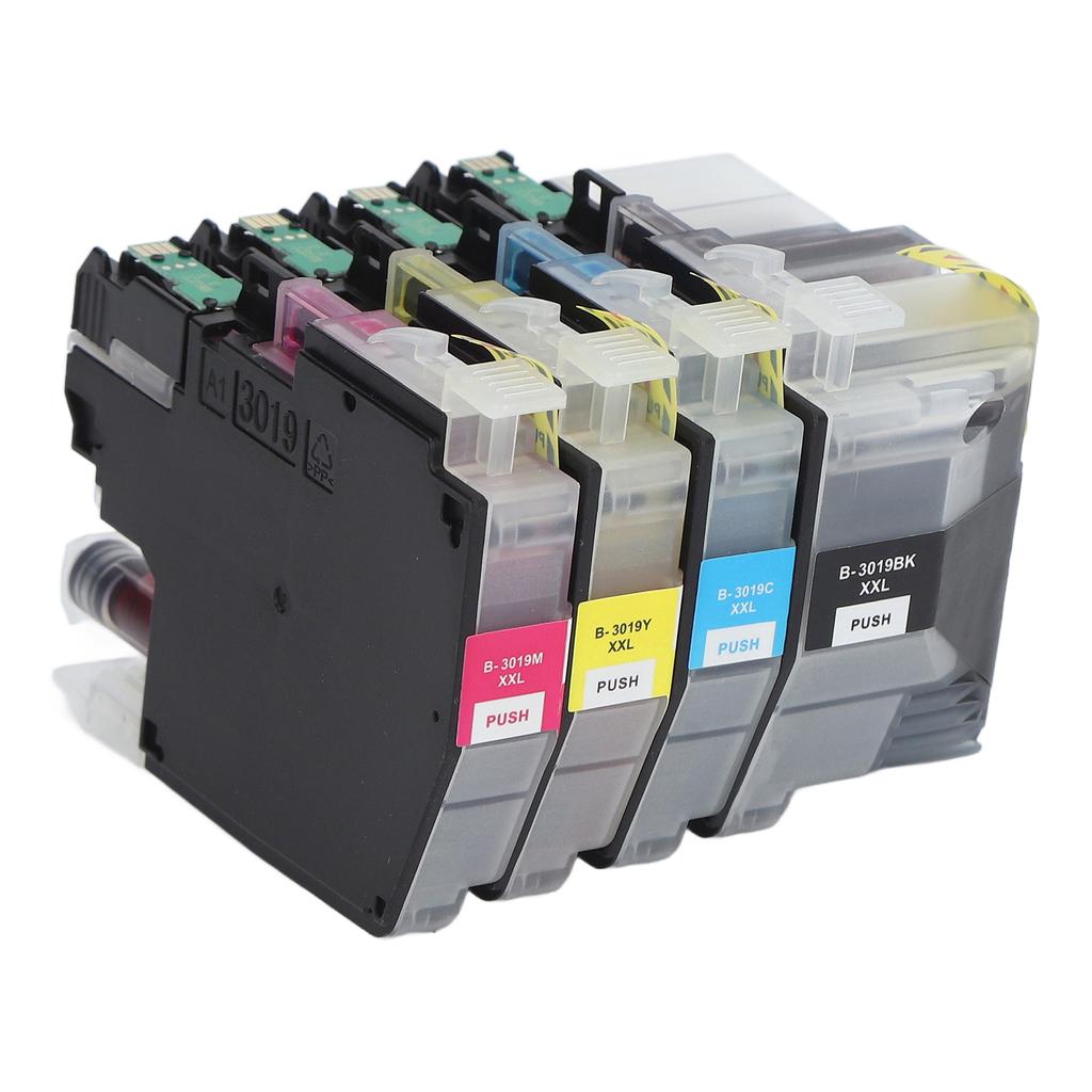 4 Color Ink Cartridge Replacement Inkjet Printer Cartridge with Ink Black Cyan Magenta Yellow