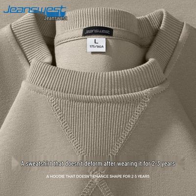 Jeanswest Herren Schweres Rundhals-Sweatshirt