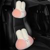 Rabbit Auto Neck Rest Lumbar Support Car Seat Supports Car Neck Pillow Waist Cushion Cat Headrest