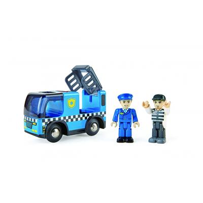 Hape Escort Car Set 9.5 X 5 X 3.5cm Ages 3+ Wooden Play Toy E3738